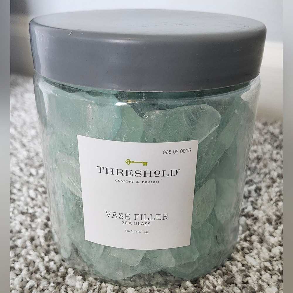 Threshold Decorative Sea Glass Vase Filler